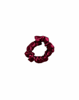 Cranberry Satin Scrunchie- 3 Sizes