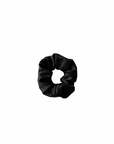Black Satin Scrunchie- 3 Sizes