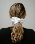 White Scrunchie