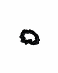 Black Satin Scrunchie- 3 Sizes