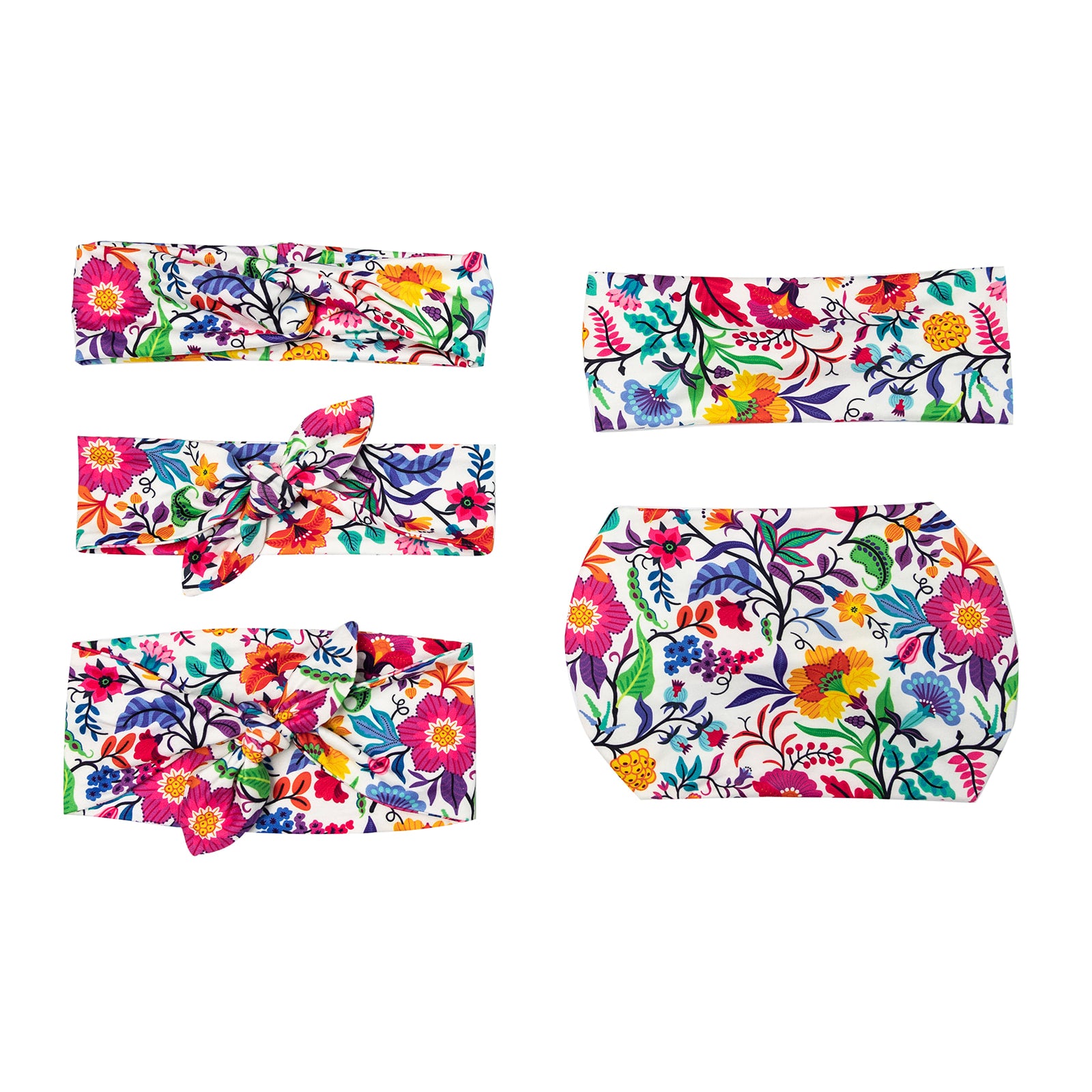 PinktownUSA Floral Monogram Headband