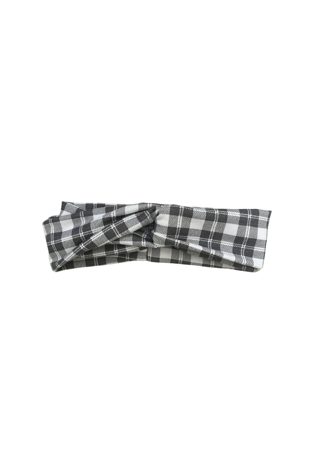 PREORDER: Gray Plaid Headband- 6 styles