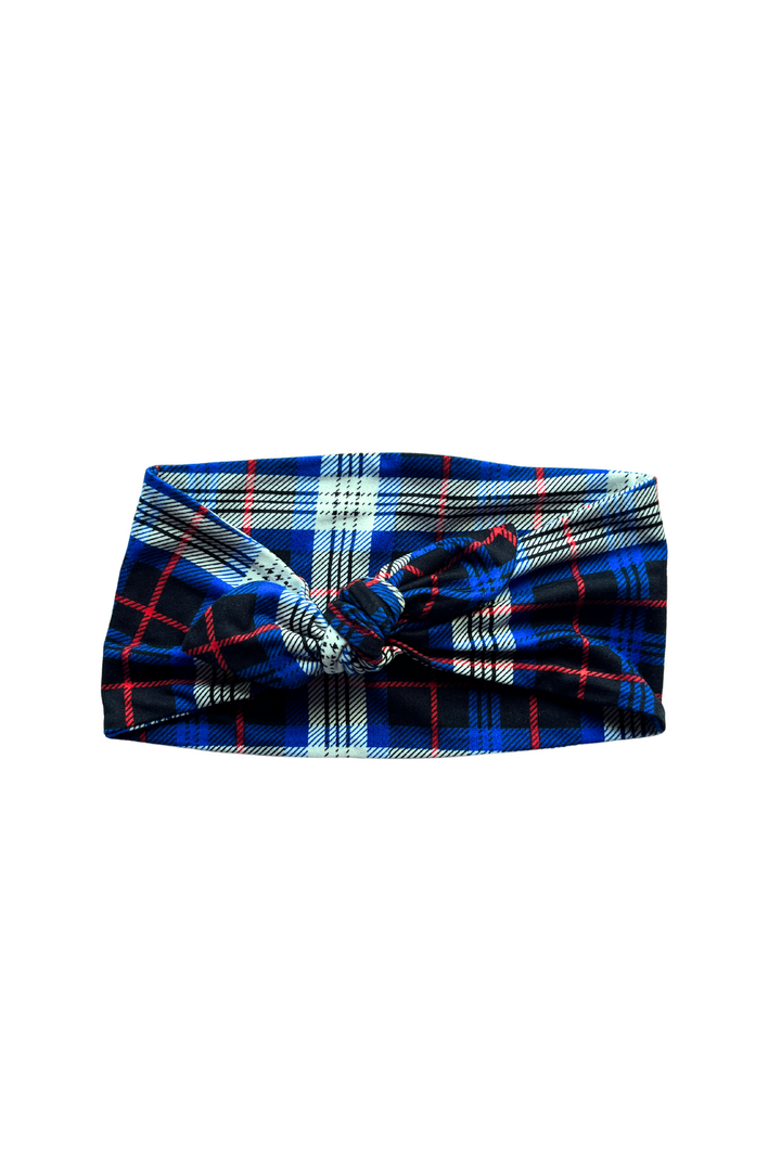 Finn Plaid Headband- 6 styles