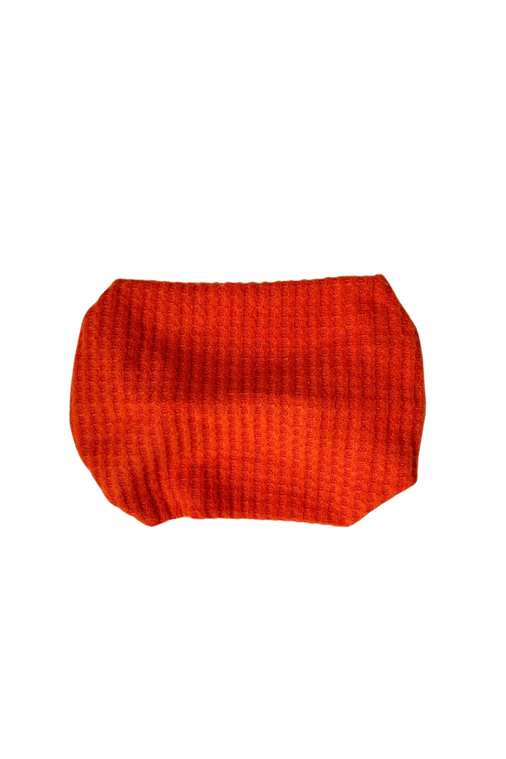 Orange Waffle Knit Headband- 6 styles