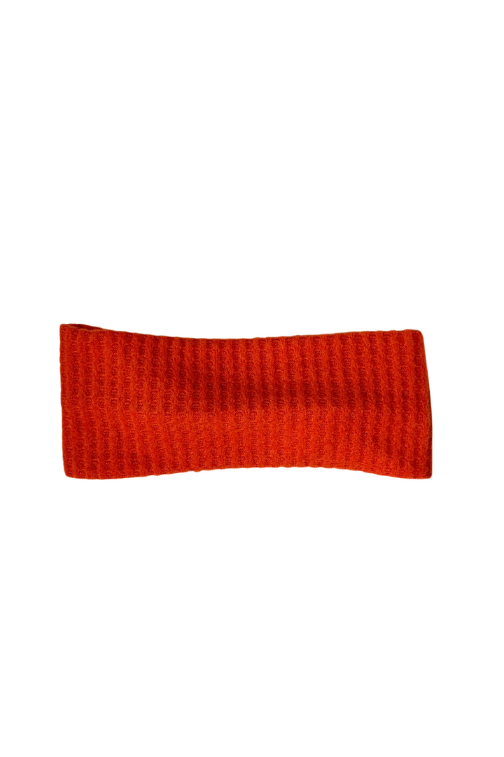 Orange Waffle Knit Headband- 6 styles