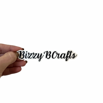 Bizzybcrafts Logo Sticker