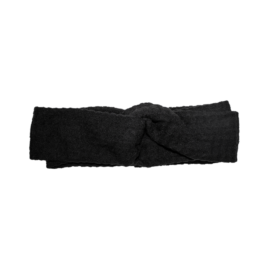 Black Waffle Knit Headband- 5 styles