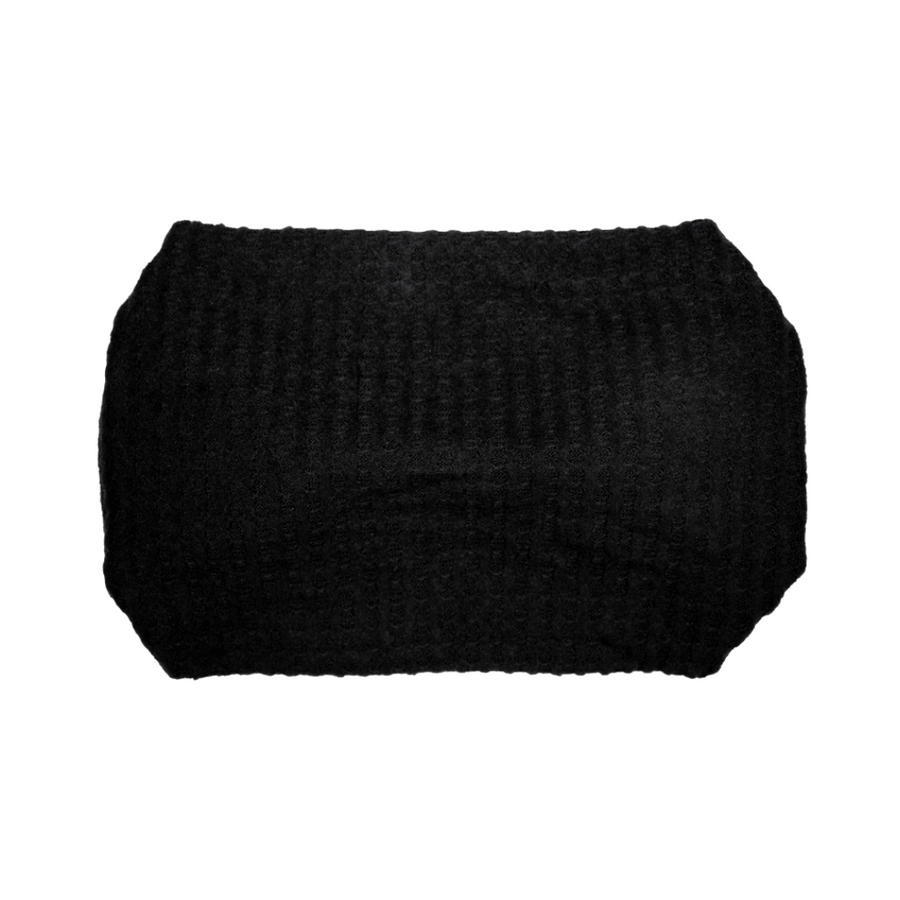 Black Waffle Knit Headband- 5 styles