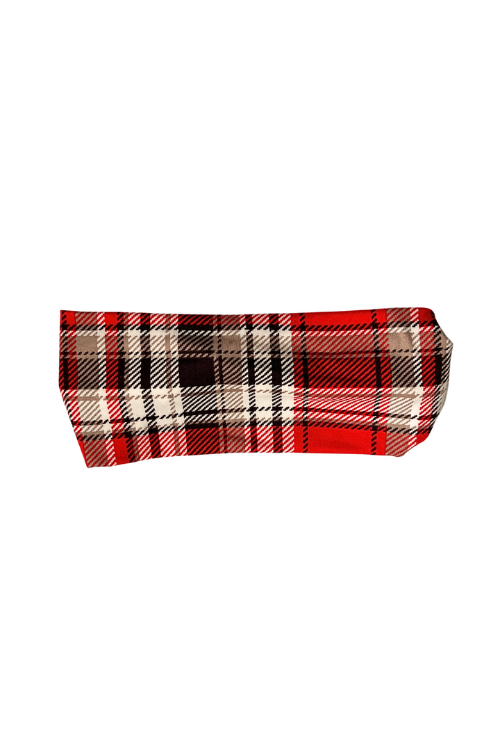 Harvest Plaid Knit Headband- 6 styles