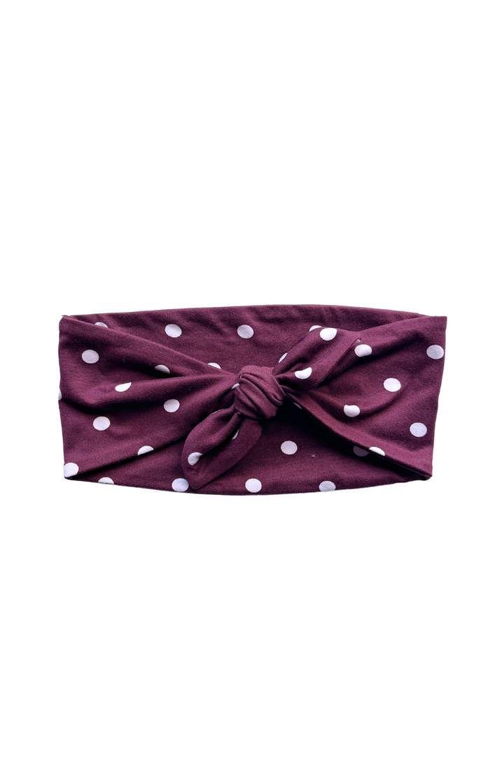 Sugar Plum Dot Headband- 6 styles