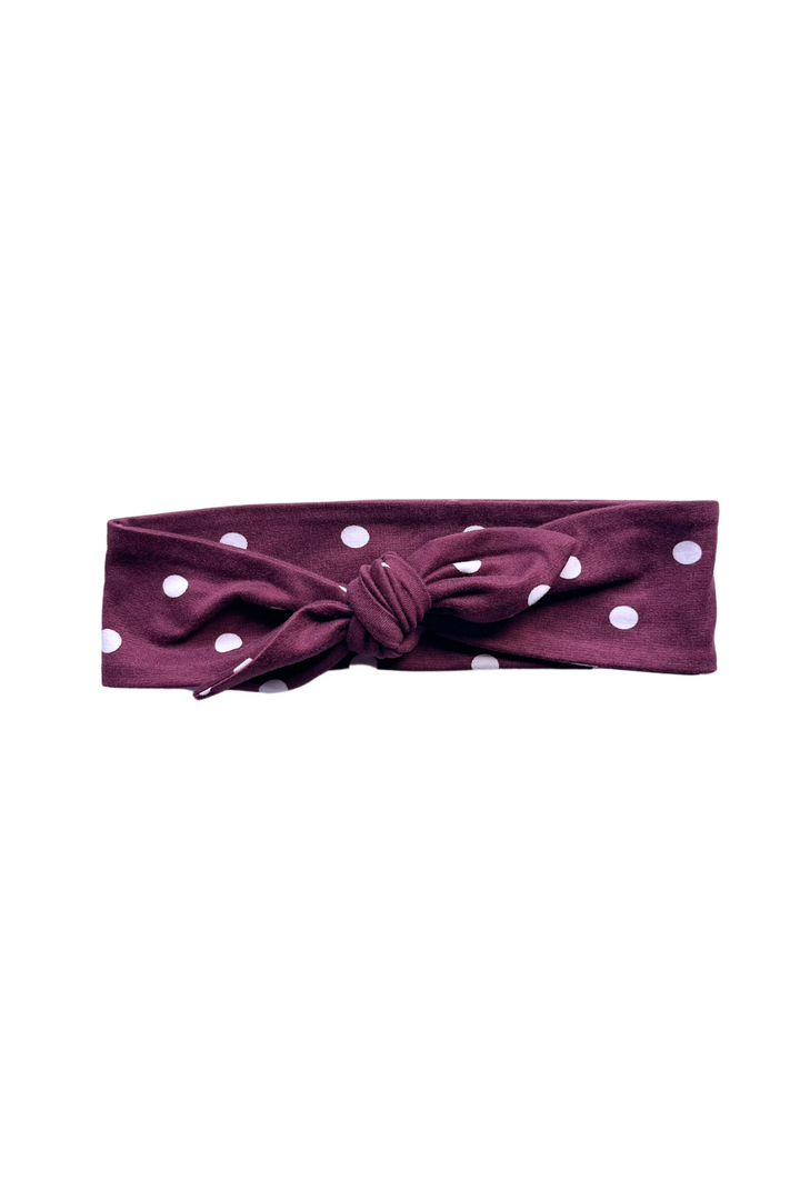 Sugar Plum Dot Headband- 6 styles