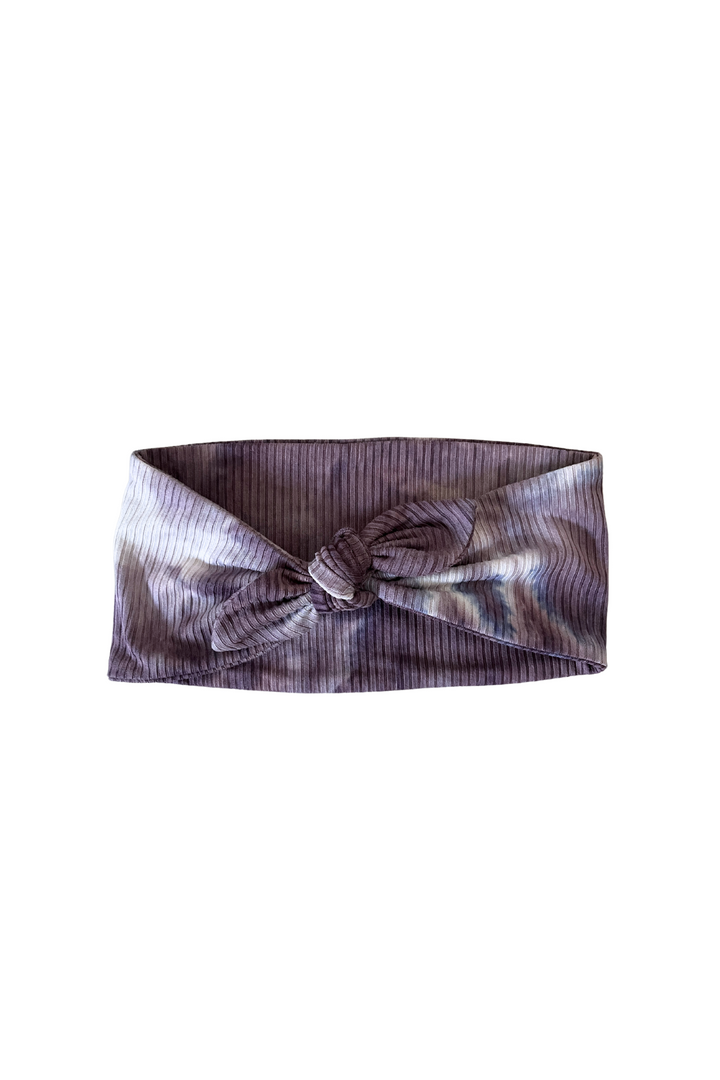 PREORDER: Plum Tie Dye Headband- 6 styles