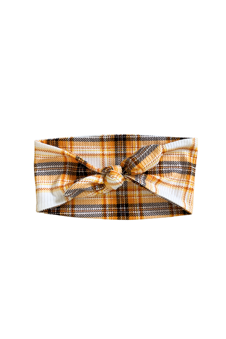 PREORDER: Cher Plaid Headband- 6 styles