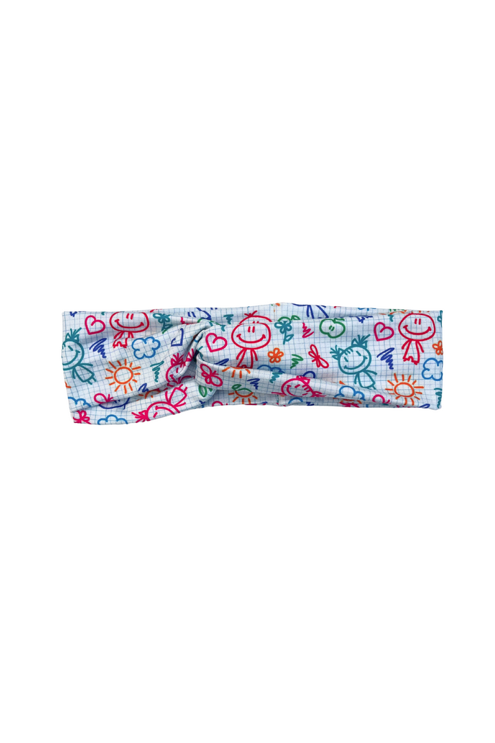 Doodle Print Headband- 6 Styles