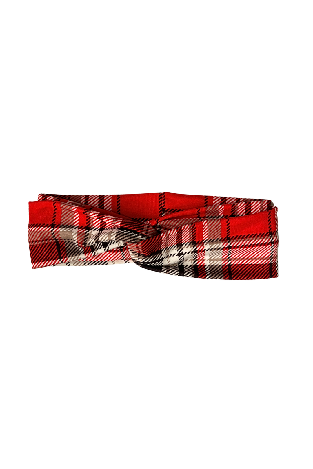 Harvest Plaid Knit Headband- 6 styles