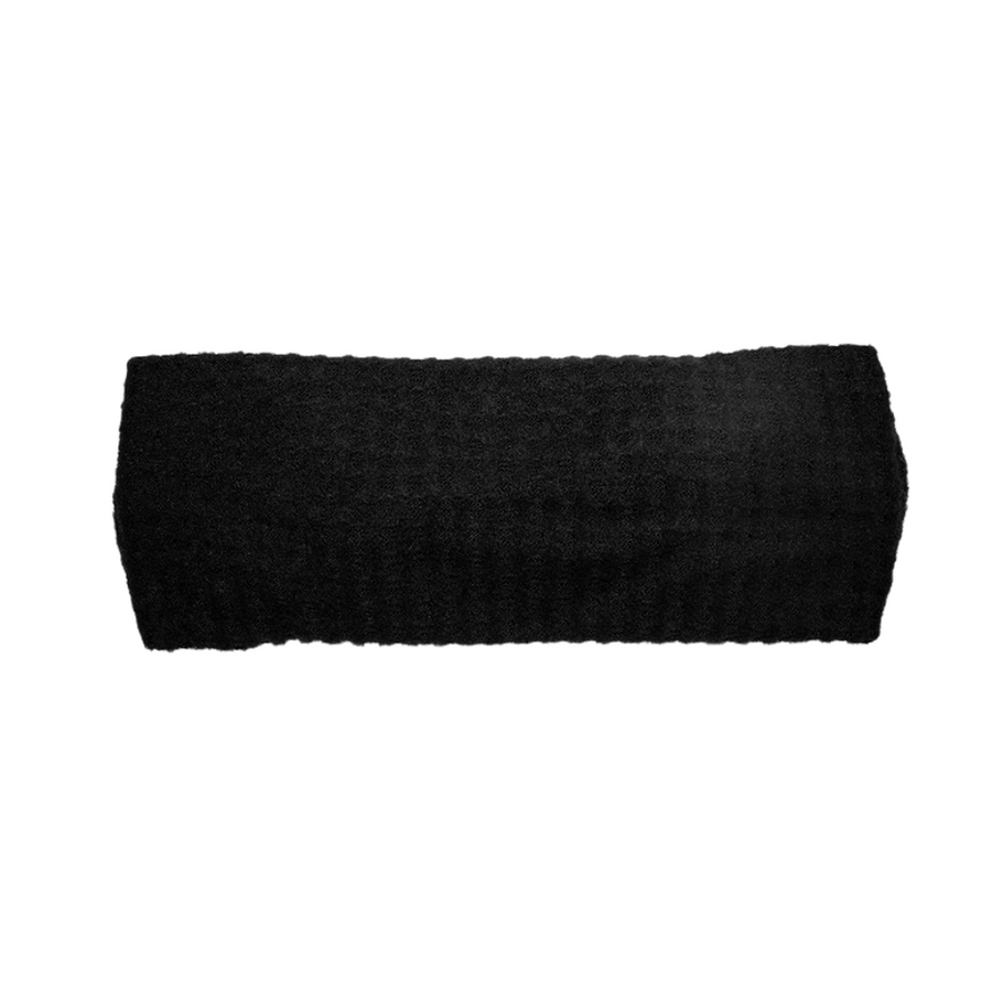 Black Waffle Knit Headband- 5 styles
