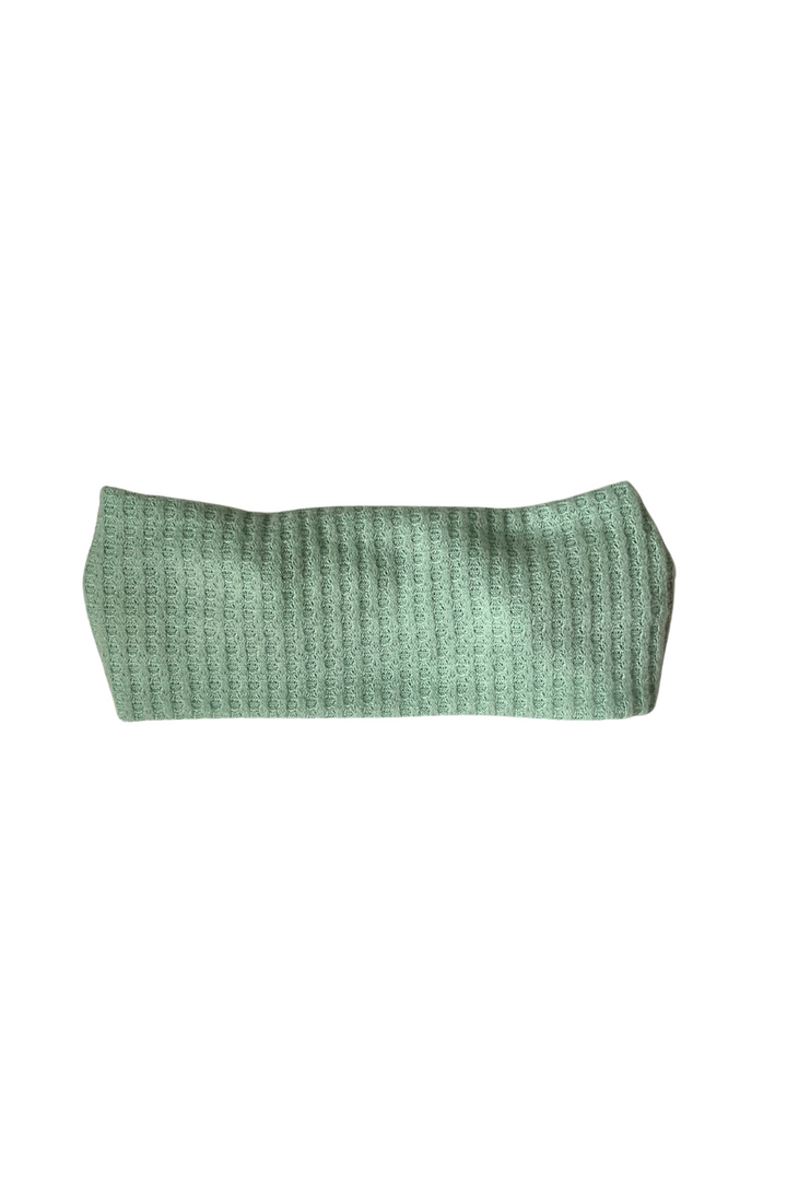 Mint Waffle Knit Headband- 6 styles