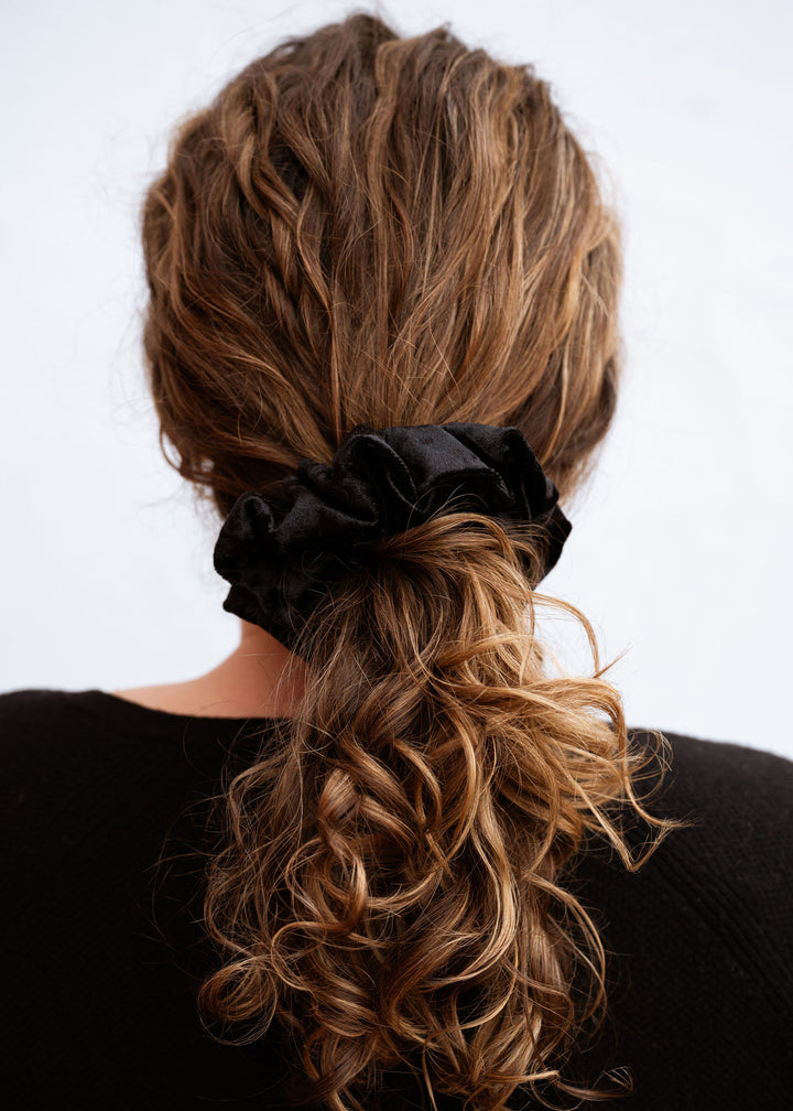 PREORDER: Black Velvet Scrunchie