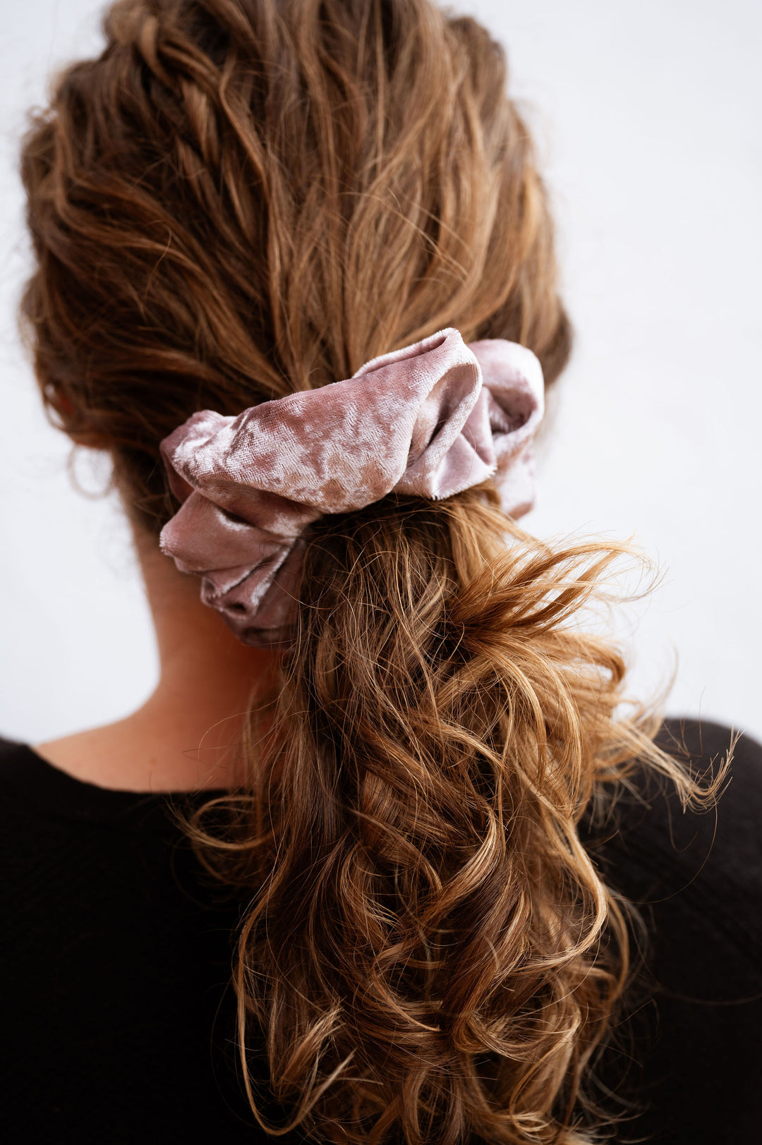 PREORDER: Mauve Velvet Scrunchie