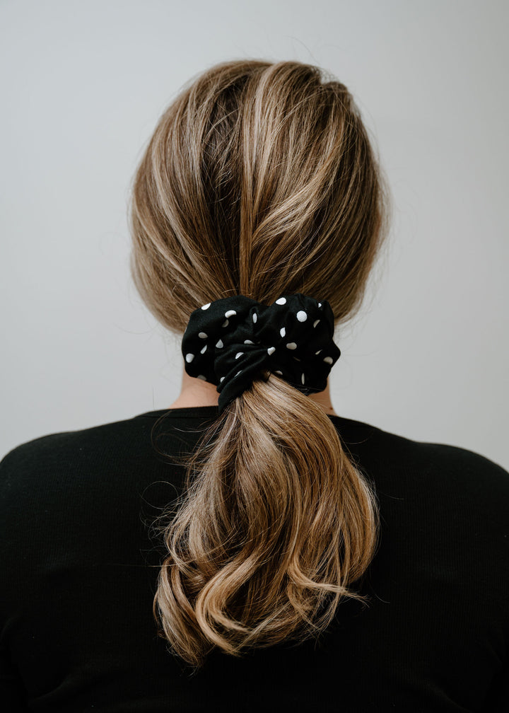 Polka Dot Scrunchie