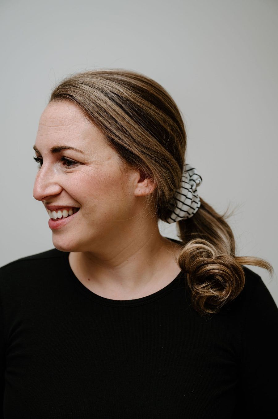 Stripe Scrunchie