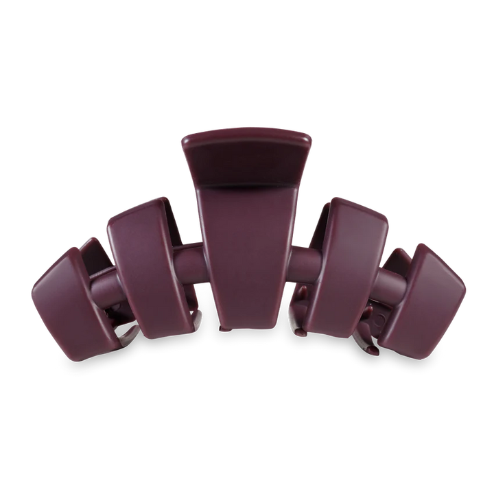 Wine Matte Hair Clip- 3 sizes