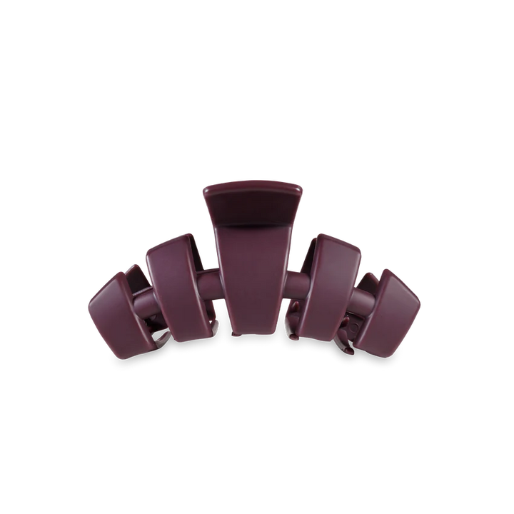 Wine Matte Hair Clip- 3 sizes