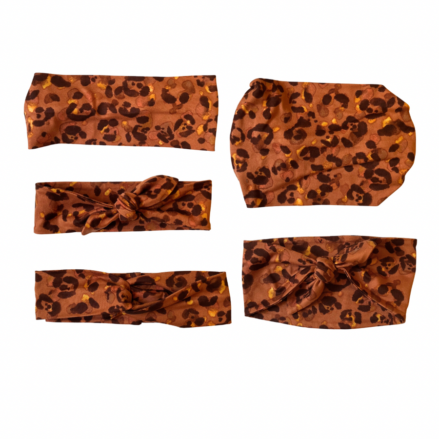 Autumn Leopard Headband- 5 styles