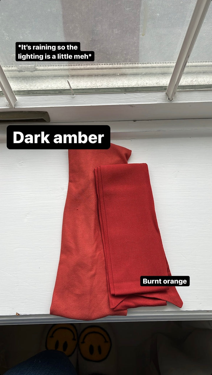 Dark Amber Headband- 5 Styles
