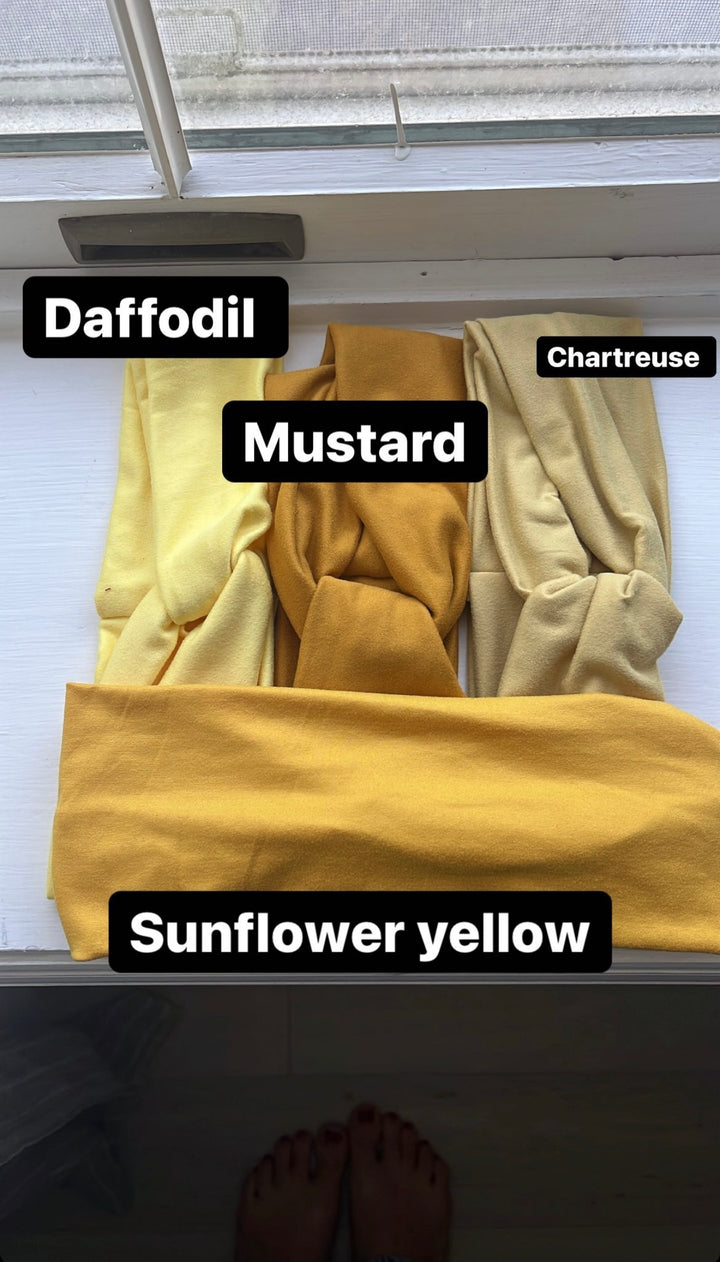 Daffodil Headband- 5 Styles
