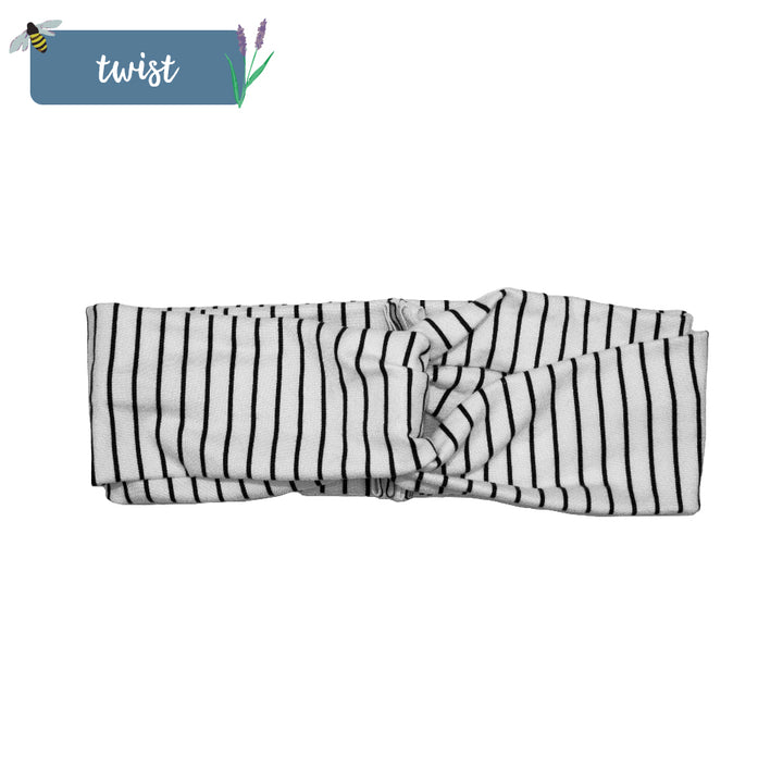 PREORDER: White Pin Stripe Headband- 6 styles