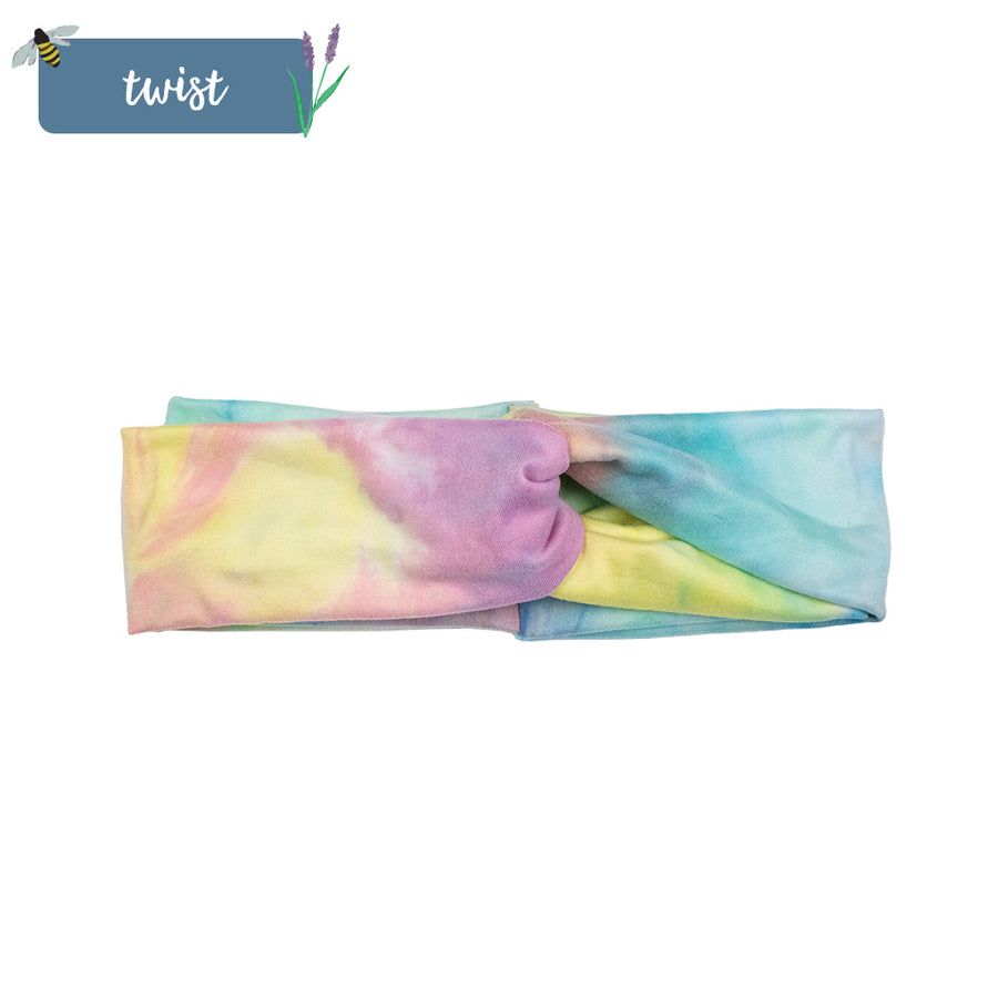 Rainbow Tie Dye Mama and Mini Headband Bundle