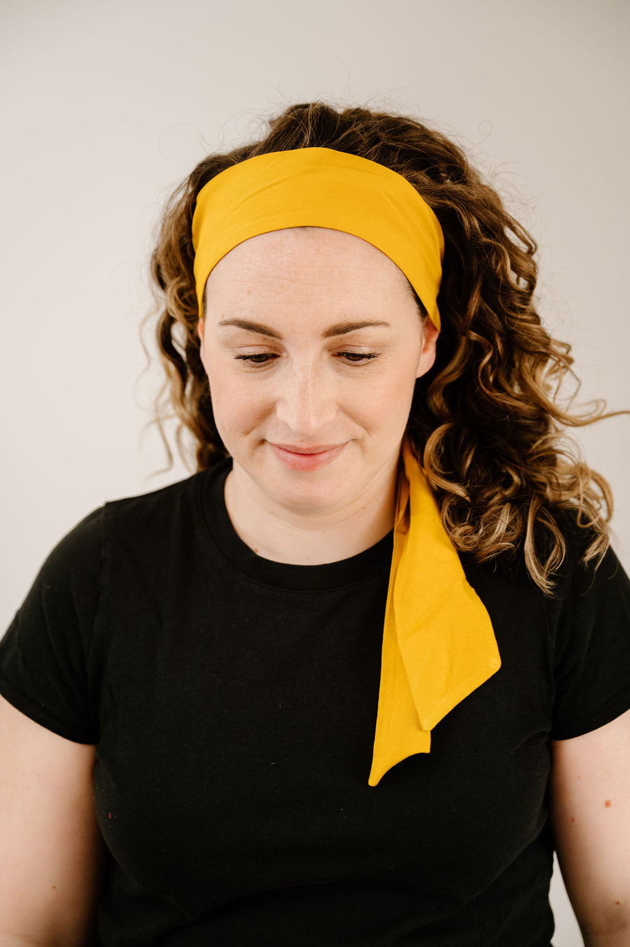 Mustard Scarf Tie