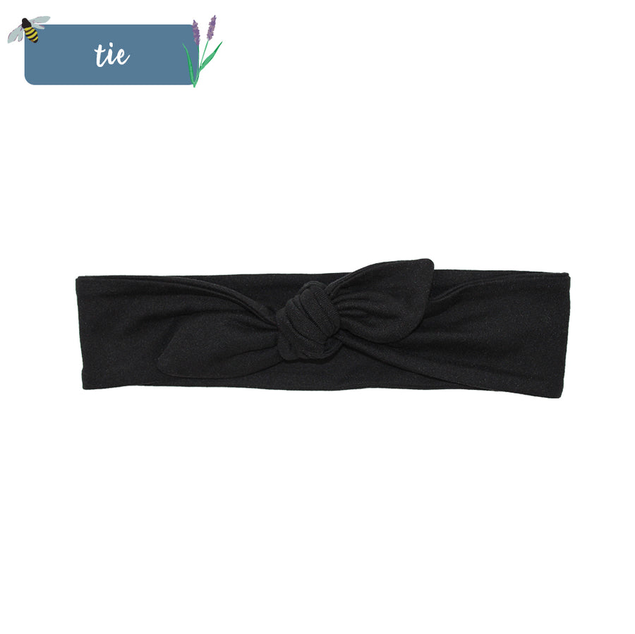 Black Ribbon Headband