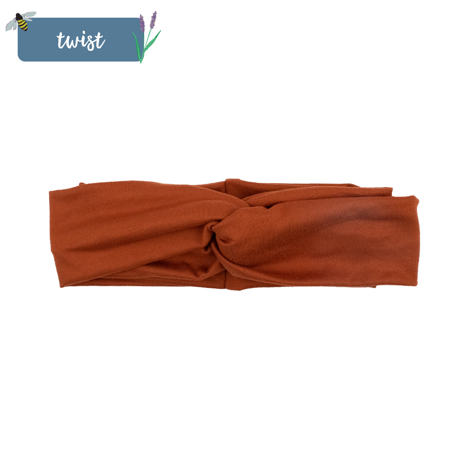 Dark Rust Headband- 5 Styles