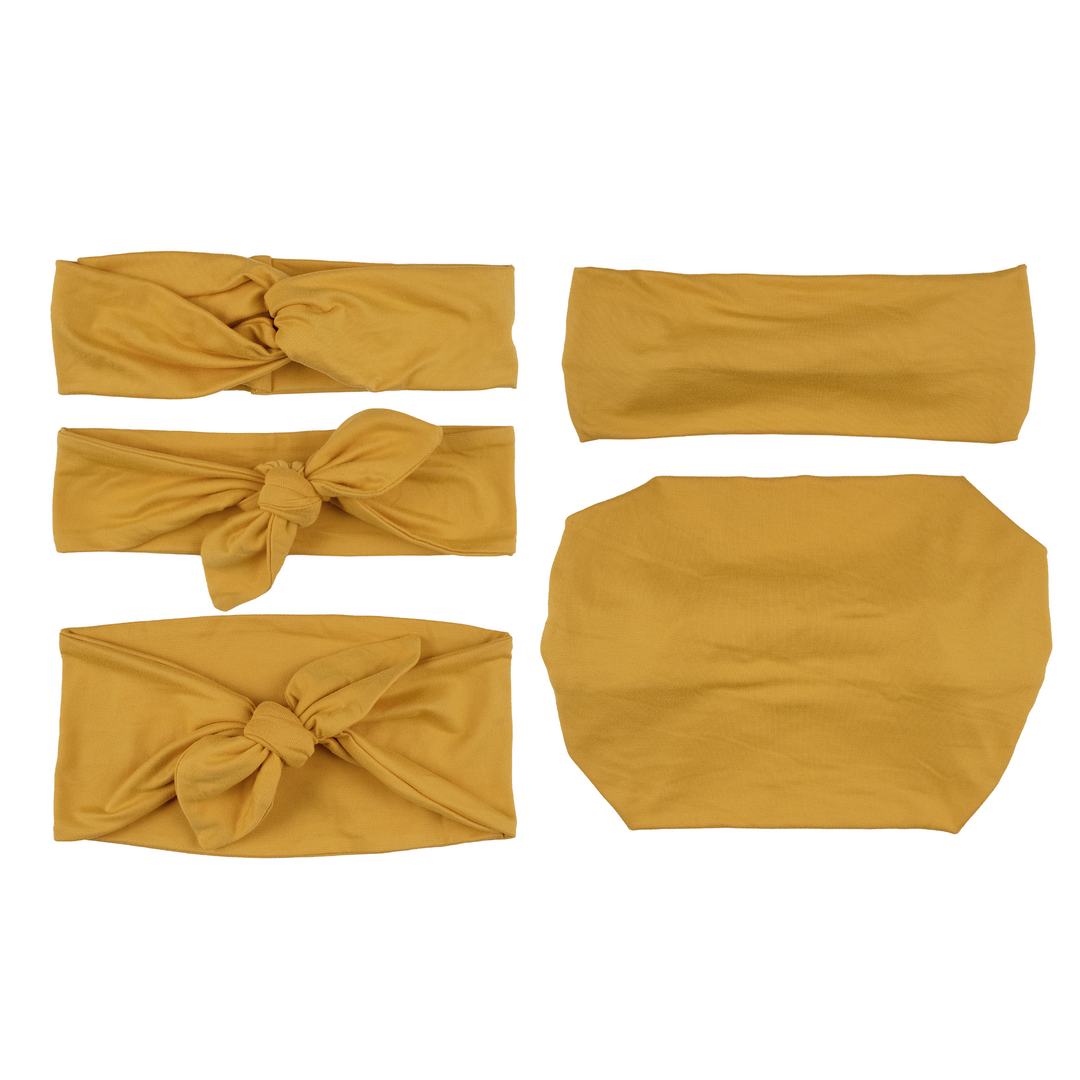 Sunflower Yellow Headband- 5 Styles