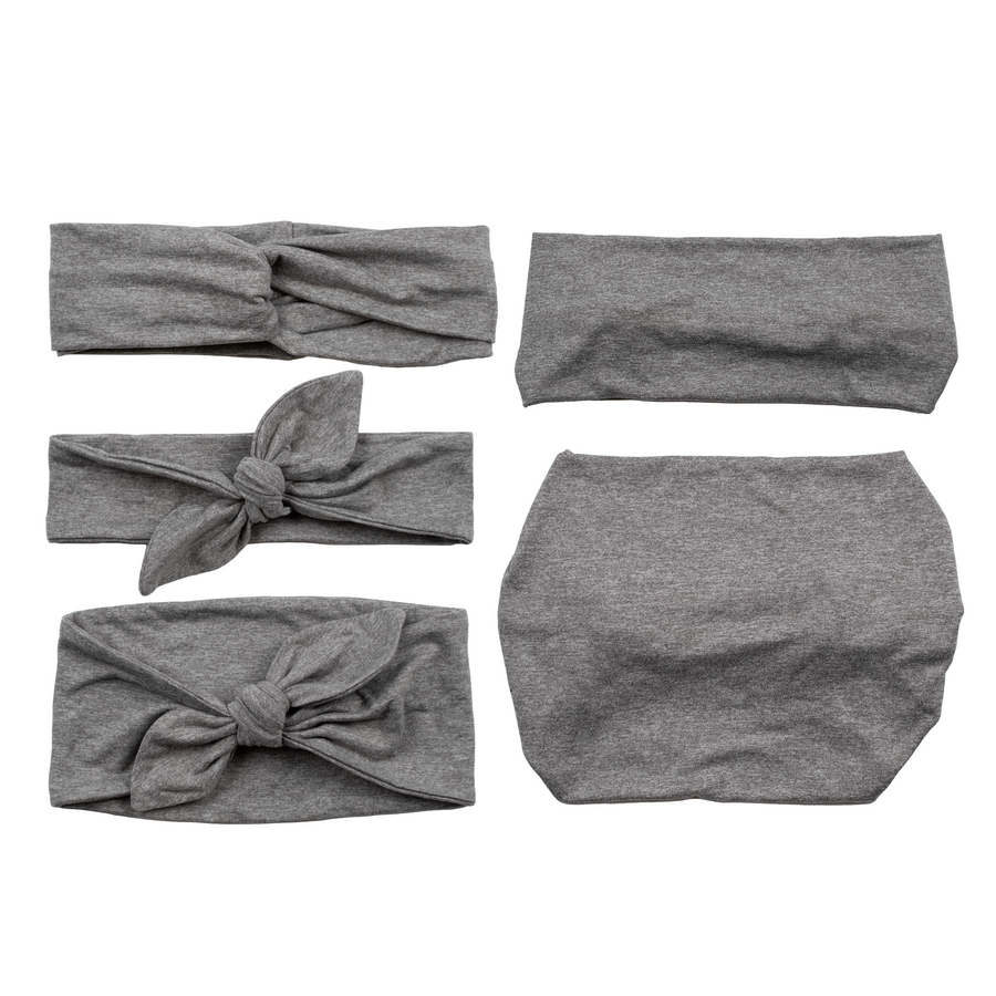 Sweatsuit Gray Headband- 5 Styles